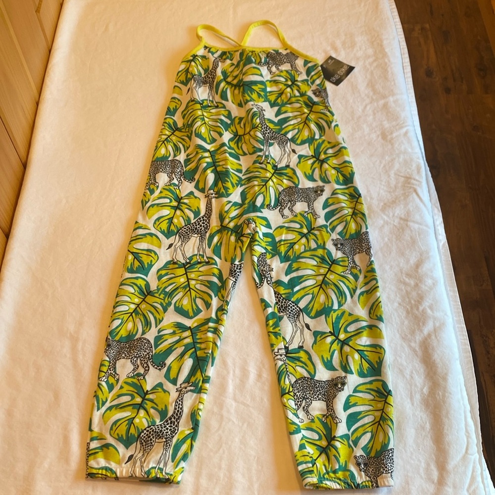 Jungle themed one piece jumper